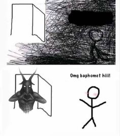 two pictures with one drawing and the other showing an insect in it's mouth