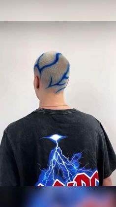 Vibes Drawing, Mens Blue Hair, Buzz Cut For Men, Flame Hair, Quiz Buzzfeed