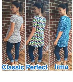 Lularoe shirts.. #irma #perfecttee #classictee #lularoe #fashion #casualclothes #butterysoft #leggings #shirts #dresses #skirts https://www.facebook.com/groups/lularoeboutiquewithKimMichels/ Lularoe Styles Guide, Lula Outfits, Comfy Outfits, Interesting Art, How To Make An, Tree Branches