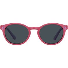 Let your little one shine with these adorable oval sunglasses designed for kids. Crafted from durable acetate these sunglasses feature a fun and stylish design. The TAC polarized lenses offer reliable UV protection keeping young eyes safe in the sun. With a small eyeglasses size these sunglasses provide a comfortable and fashionable accessory for any child. | Zenni Kids Oval Sunglasses Pink Plastic Sunglasses Pink, Zenni Optical, Pink Plastic, Oval Sunglasses, Kids Sunglasses, Pink Kids, Polarized Lenses, Designer Sunglasses, Eyeglasses Frames