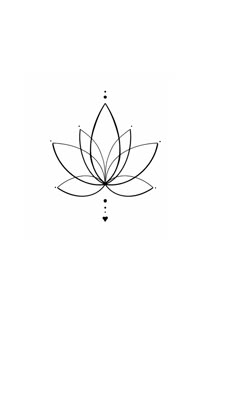 a black and white drawing of a flower