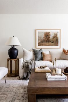 the living room is clean and ready to be used as a place for reading or relaxing