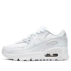 Nike Air Max 90 LTR PS White CD6867-100 Nike Air Max 90 Ltr, Vapour Max Nike, Air Max 90 Premium, Nike Sacai, Womens Air Jordans, Marathon Running Shoes, Marathon Running, Air Max 95, Air Max 270