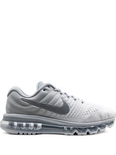 Supplied by a premier sneaker marketplace dealing with unworn, already sold out, in demand rarities. Each product is rigorously inspected by experienced experts guaranteeing authenticity. Hit the ground running. Ideal for your next adventure, these pure platinum, wolf grey and white grey Air Max 2017 low-top sneakers from Nike are here to cover all grounds. Whether walking or running, it's up to you. Featuring a round toe, a lace fastening, a signature Nike swoosh and a branded insole. Wolf White, Nike Air Max 2017, Nike T, Nike Swoosh, Sneakers Grey, White Sneakers, Air Max Sneakers, Womens Shoes Sneakers, Low Top