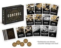 the card game control is shown with its contents