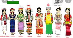 an image of women in different ethnic dress