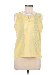 Premier International Sleeveless Top Size: Medium Yellow Tops - used. 70% Polyester, 30% Rayon, Halter, | Premier International Sleeveless Top Yellow Halter Tops - Used - Size Medium Affordable Multicolor Zara Tops, Yellow Halter Top, Yellow Tops, Halter Tops, Yellow Top, Sleeveless Top, Women Handbags, Womens Tops, Size Medium