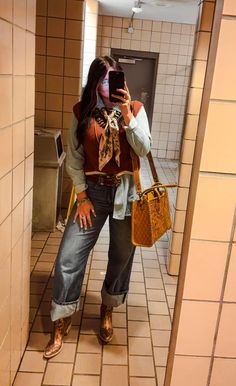 Casual Nfr Outfits, Nfr Outfits Plus Size, Nfr 2024 Outfits, Fort Worth Stockyards Outfit, Western Ootd, Western Boho Fashion, Punchy Outfits, Western Things, Nfr Outfits