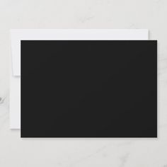 a blank black card on a white background with space for the wording or text