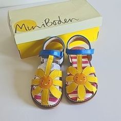 Mini Boden | Shoes | Girls Leather Sandals | Poshmark Fun Yellow Non-slip Sandals, Playful Yellow Sandals For The Beach, Playful Yellow Beach Sandals, Cute Yellow Non-slip Sandals, Fun Yellow Sandals With Round Toe, Fun Yellow Round Toe Sandals, Fun Sandals For Playtime In Spring, Fun Playtime Sandals For Spring, Cute Yellow Open Toe Sandals