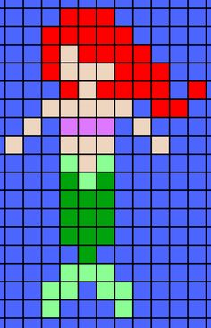 an image of a cross made out of squares