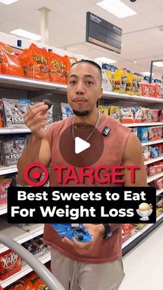 Trent Harrison | Online Fitness Coach on Instagram: "🍭If you have a sweet tooth, these are the best sweets from Target if you’re on a weight loss journey 🍭

Check out @trizzlemanfitness for daily nutrition and fitness tips🔥

#protein #fitness #fitnesstips #nutrition #weightloss #fatloss #grocerystore #groceryhaul #target #icecream #desserts #chocolate #yasso #sweets" Trent Harrison, 10 Day Cleanse, Target Food, Nutrition And Fitness, Daily Nutrition, Shopping Food, Online Fitness Coaching, Desserts Chocolate, Best Sweets