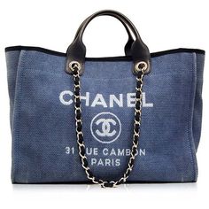 Chanel Blue, Kelly Bag, Denim Tote, Handbag Heaven, Denim Bag, Chanel Bags