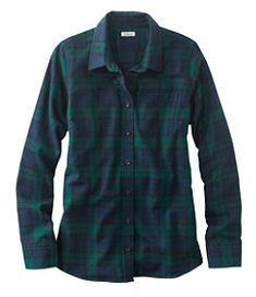 #LLBean: Women's Scotch Plaid Flannel Shirt, Relaxed Fleece Lined Flannel Shirt, Blue Flannel Shirt, Lined Flannel Shirt, Flannel Tunic, Womens Flannel Shirt, Scottish Plaid, Plaid Tunic, Flannel Women, Flannel Tops