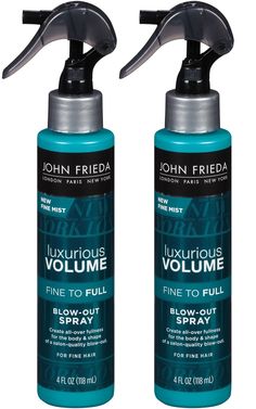 PRICES MAY VARY. Pack of 2, Each is 4 ounce Formulated with a proprietary blend of polymers that spread easily throughout the hair, then rinses clean During blow dry, our specialized technology is activated by the heat of the blow dryer to create a flexible, lightweight network Creates volume styles that are naturally full, touchable, and long lasting with the look and feel of more hair Creates all-over fullness for the look of a salon-quality blowout Formulated with a proprietary blend of polym Volume Spray, Brush Cleanser, Garnier Skin Active, John Frieda, Hair Masque, Blowout Hair, Whitening Toothpaste, Blow Out, Hair Spray