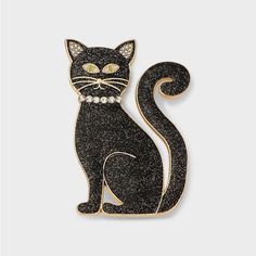 Sugarfix Baublebar Halloween Cat Feline Spooky Black Enamel Gold Pin Brooch Nwt Feline Spooky Purr-Fectly Haunting Target Style ** Get $10 In Posh Credit By Entering My Code Kalifreshness When You Sign Up For A New Poshmark Account** 20% Discount Automatically Applied To Bundles Of 2 Items Or More Thank You So Much For Visiting My Closet! Baublebar Bracelet, Gold Filigree Bracelet, Spooky Black, Mala Beads Bracelet, Tiffany Bracelets, Trending Bracelets, Pumpkin Earrings, Gold Pin, Initial Pendant Necklace