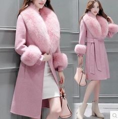 Brand Name: DeoxdmziCraft\Technics: Full PeltMaterial: FurStyle: Office LadyStyle: Double-faced FurOrigin: CN(Origin)Season: WinterFabric Type: HempOuterwear Type: Fur Faux FurType: SlimGender: WOMENFabric content: 30% and belowClothing Length: X-LongDecoration: FurCollar: V-NeckAge: Ages 18-35 Years OldClosure Type: BeltSleeve Length(cm): FullSleeve Style: lantern SleeveRelease Date: OtherModel Number: camel main fabric composition 2 : other fit : slim total length : Medium length style type : Pink Christmas Coat, Woolen Coat Woman, Fur Collar Jacket, Fur Collar Coat, Real Fur Coat, Long Wool Coat, Collared Coat, Outwear Jackets, Wool Blend Coat