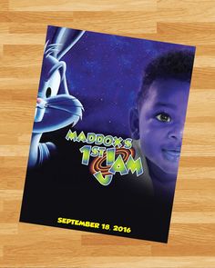 an image of the poster for maddo's 1st birthday