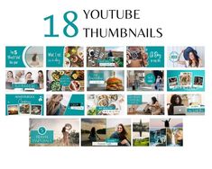 Thumbnail Inspiration, Youtube Planner, Youtube Branding Kit, Thumbnail Template, Youtube Branding, Youtube Thumbnail Template, Canva Business, Youtube Thumbnails, Brand Ideas