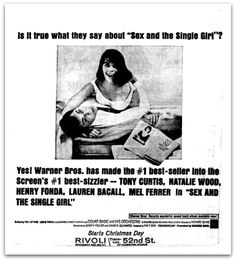 an advertisement for the movie, which features a woman holding a baby