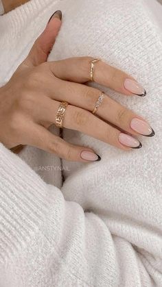 Minimal Nails, Oval Nails, Fire Nails, Classy Nails, Cute Acrylic Nails, Perfect Nails