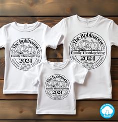 Thanksgiving Sublimation, Robinson Family, 2024 Family, Thanksgiving 2024, Shirt Silhouette, Vinyl Printing, Thanksgiving Svg, Thanksgiving Family, Family Shirts Matching