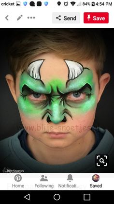 Horned Monster, Dragon Makeup, Animal Makeup