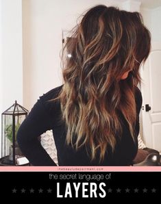 Choppy Layers For Long Hair, Layers For Long Hair, Straight Hair Cuts, Choppy Layers, Haircut Pictures, Haircut Types, Popular Haircuts, Girl Haircuts