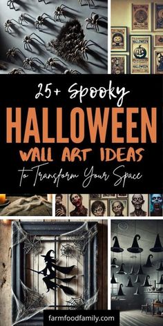 halloween wall art ideas to transform your space from spooky to spooky