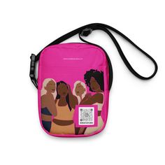 Artwork: homegirl, best friend, therapist, personal stylist, travel buddy, soulmate (inside: one hand can't clap - Caribbean proverb) This bag is sturdy, stylish, and ready to go wherever you do. With adjustable straps and two spacious pockets, it’s the ultimate accessory for hiking, festivals, and everyday use. Product details: 100% polyester Size: 5.7″ × 7.7″ × 2″ Water-resistant and durable Sturdy fabric with fusible backing to add firmness Inside and outside pockets Adjustable strap Two-way zipper Friend Therapist, Travel Buddy, Balloon Gift, Wedding Wraps, Wallet Pouch, Tin Candles, Passport Cover, Travel Wallets, Gifts For Wedding Party