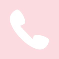 a white phone on a pink background with the letter c in it's center