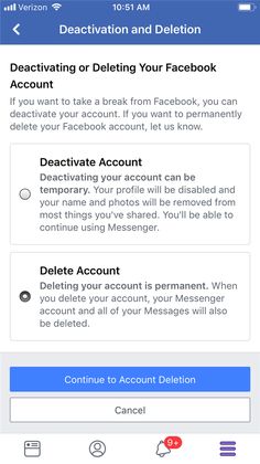 the facebook account is being deletized by someone using it to delete their account