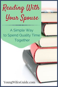 Books To Read With Your Spouse, Getting Married Young, Loving Partner, Better Marriage, Christ Centered Marriage, Read Together, Marrying Young, Christian Homemaking, Biblical Marriage