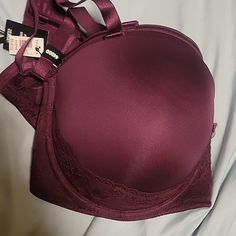 Brand New 44ddd Dark Purple Push Up Strap Optional Lace On The Sides Bra Amazing Lift And Support With Rubber Like Lining To Have A Secure Hold. Ideal For Low Cur Or Open Necklines Stretch Fabric And Cushioned Straps Hidden Underwires And Padded Bra If Your Wondering Why Im Selling Bras ....Over The Years Ive Lost Alot Of Weight And Never Got The Chance To Wear Them. So Please Be Considerate ....Dont Low Ball The Price...Thank You! Push Up Strapless, Strappy Bralette, Strappy Bra, Game Rooms, Nude Bra, Black Lace Bra, Bralette Crop Top, Padded Bra, Black Bra