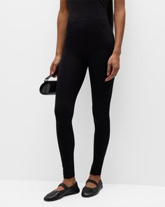 Majestic Filatures Soft Touch Leggings | Neiman Marcus Opaque Leggings, Pre Fall Collection, Daytime Dresses, New Wardrobe, Ulla Johnson, Black Leggings, Trending Shoes, Wardrobe Essentials, Neiman Marcus