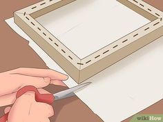 how to make a photo canvas with pictures step 11 wikihowto transfer photos onto canvas