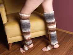 You can use these crochet socks while doing yoga, pilates, pole dancing, dancing, or just hanging out at home for a warm and comfortable feeling. Also, they are very trendy. These cool yoga socks, and thigh-high socks could also be a perfect gift for a yoga lover or dancing lover. You can use these yoga socks, pole dance wear, yoga leg warmers, flip-flop socks in three height styles;  over the knee, mild calf, or knee high. Dimensions  Length 58 cm or 22,83 inches  Diameter at the top 27-42 cm Stretchable Knitted Footless Socks, Comfortable Footless Yoga Socks, Stretch Knitted Footless Socks, Knitted Footless Stretch Socks, Knitted Stretch Footless Socks, Pole Dance Wear, Knitted Leg Warmers, Flip Flop Socks, Yoga Socks