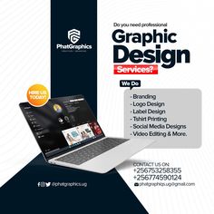 Our Services. Hire us! Flyers Design, Banner Design Inspiration, Graphic Design Brochure, Photoshop Design Ideas, Graphic Design Flyer, Flyer Design Inspiration