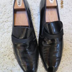 Bally Tuxedo Mens Shoes High End Shoe!! F Made In France Original Box Bally Shoe Trees Bally Shoe Covers Heals Show No Wear Inside Is Perfect!! Bally Shoes, High End Shoes, Black Tuxedo, Tuxedo For Men, Shoe Tree, Shoes High, Shoe Covers, Slip Ons, Loafer Shoes