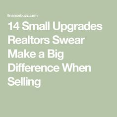 14 Small Upgrades Realtors Swear Make a Big Difference When Selling National Debt Relief, Debt Help, Best Travel Credit Cards, Home Equity Loan, Best Credit Cards, Earn Cash, Credit Repair, Good Credit, Personal Loans