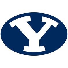 the y logo is shown in blue and white