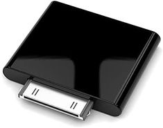 a black and silver electronic device on a white background with clipping area for text