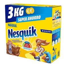 nestle nestle nestle nesquik with milk and chocolate, 3 kg each