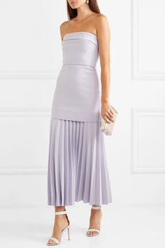 Crepe Maxi Dress, Synthetic Fibres, Soft Pastel Colors, Best Dress, Dion Lee, Lilac Dress, Looks Chic, Crepe Dress, Fancy Dresses