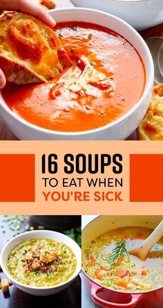 soups to eat when you're sick