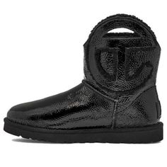 UGG x Telfar Logo Mini Crinkle 'Black' 1155790-BLK Telfar Logo, Fashion Performance, Stylish Sneakers, Perfect Pair, Your Perfect, ? Logo, Sneakers, Black