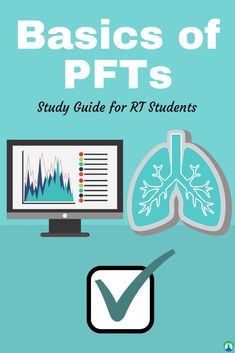 the basics of ppts study guide for rt students with an image of lungs and monitor