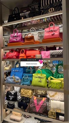 Bag Closet, Expensive Bag, Sac Diy, Luxurious Lifestyle, Rich Girl Lifestyle, Luxury Lifestyle Dreams