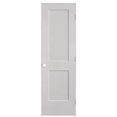 a white door on a white background