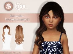 Hi! I hope you will like this hair, it's a long wavy hair with curtain bangs for a fashionable look. 85 colors (including 35 Unnaturals) New mesh, all LODs Base Game Compatible Smooth rigging Wavy Hair With Curtain Bangs, Hair With Curtain Bangs, Long Wavy Hair, Curtain Bangs, Sims 4 Custom Content, 4 Kids